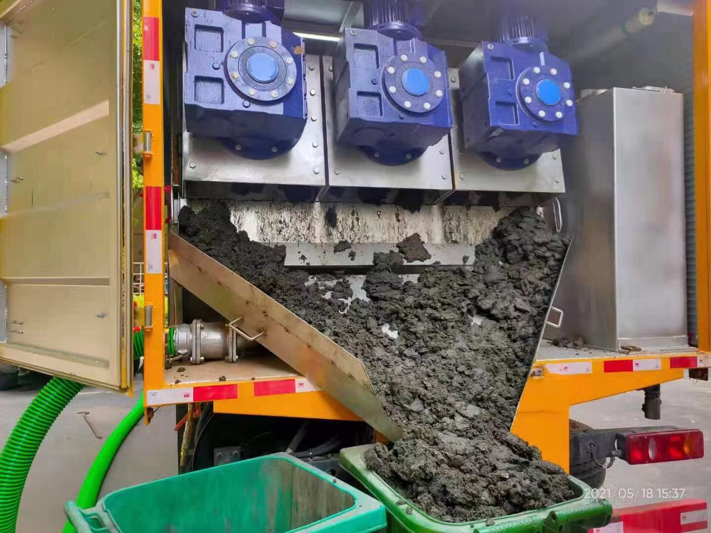 临高化粪池清掏城市维护站-泥浆净化干湿分离处理